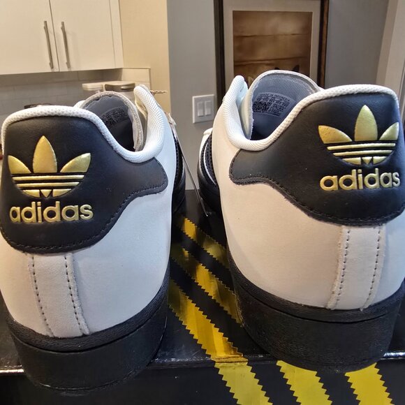 adidas Originals Superstar ADV Crystal White JH8138 Men's Skateboarding SZ 12 - Picture 6 of 14